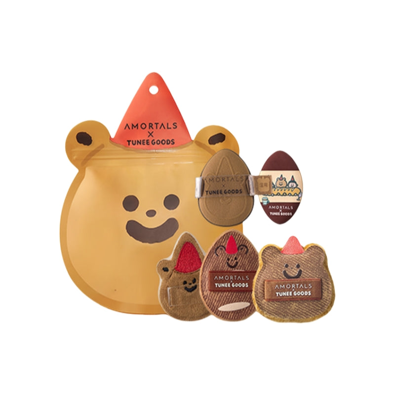 Amortals 尔木萄X TUNEE GOODS 拇指粉扑迷你装 5 英寸
