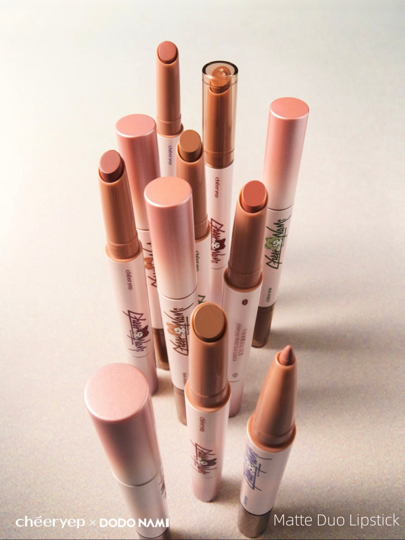 Cheeryep X DODO NAMI Matte Duo Lipstick 1.2g