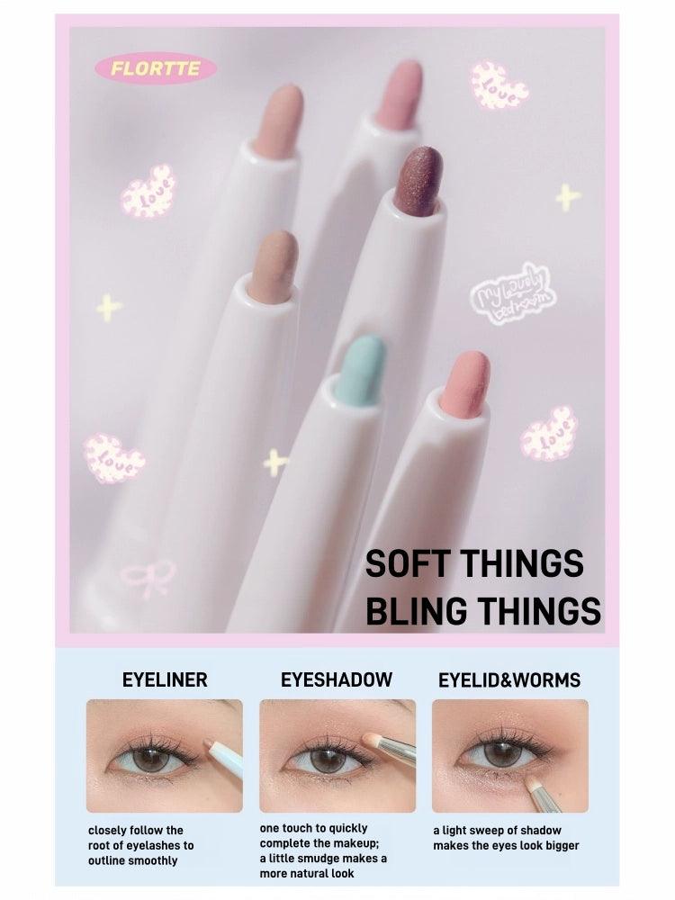 Flortte 面包熊双头眼线胶 200mg