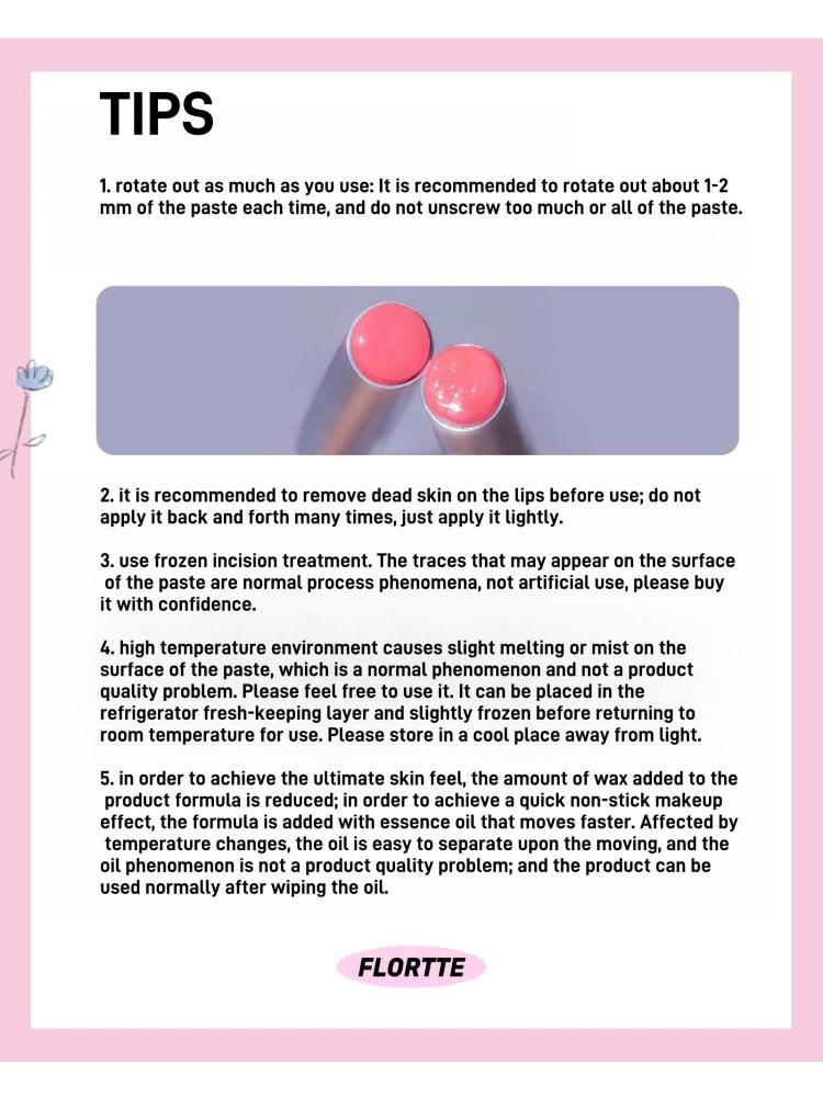 Flortte Love Yourself 不粘唇彩 2.4g