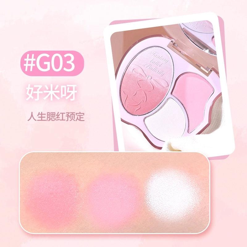 GOGO TALES 戈戈舞微醺时刻腮红高光粉盘 9g
