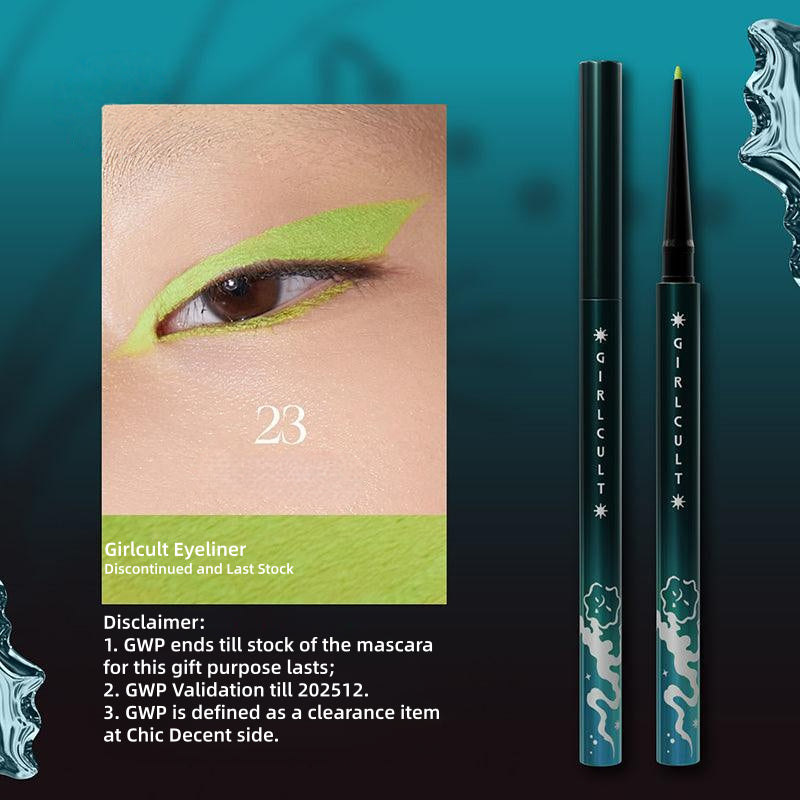 [GWP Max1] Girlcult Eyeliner Green or White