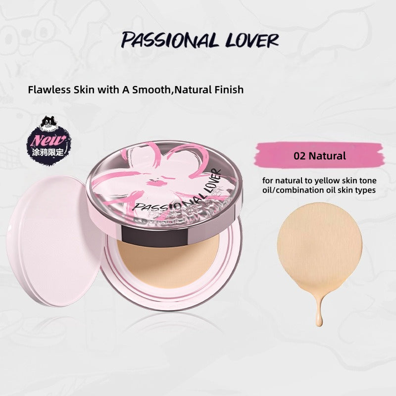 [Graffiti Series] Passional Lover Velvet Blur Lasting Cushion Foundation Oil Skin Formula 14g+14g