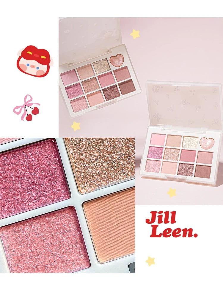 JILL LEEN GG BOND 漂亮 12 眼影盘 7.2 克