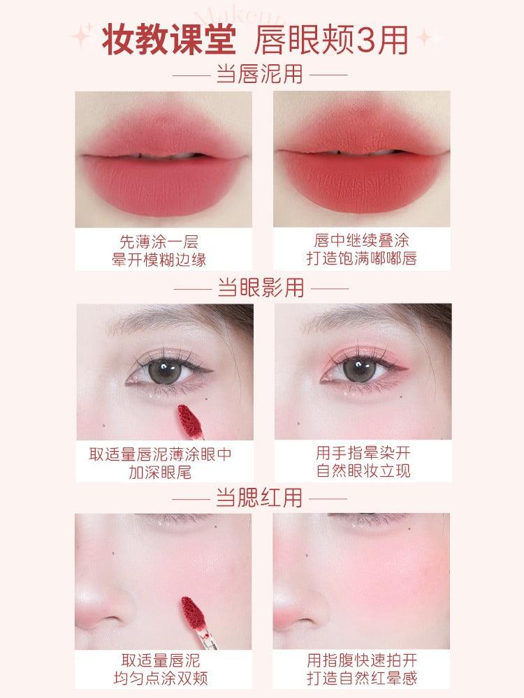 JILL LEEN Matte Lip Glaze 2.6g