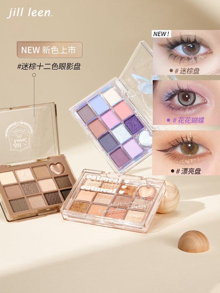 JILL LEEN Pretty 12 Colors Eyeshadow Palette 7.2g