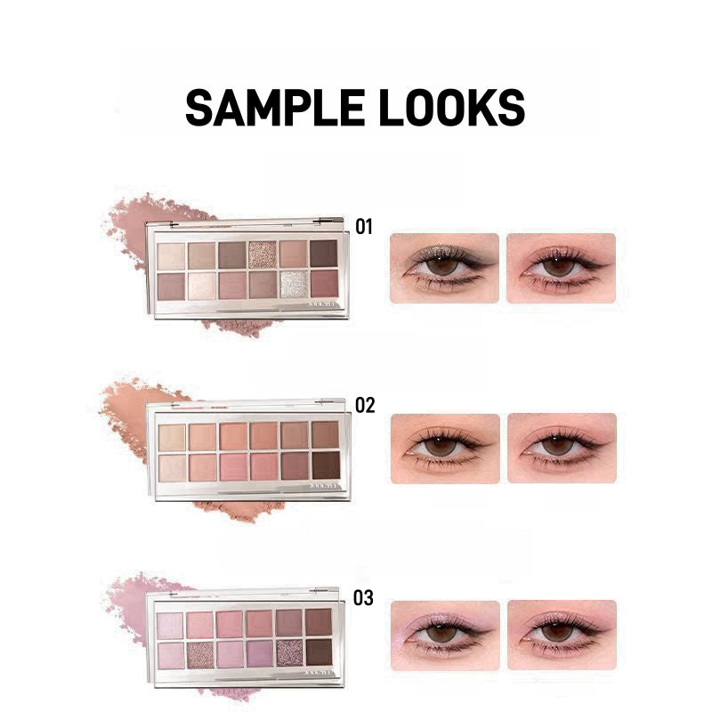Joocyee 12 Shades Eyeshadow Palette 14g