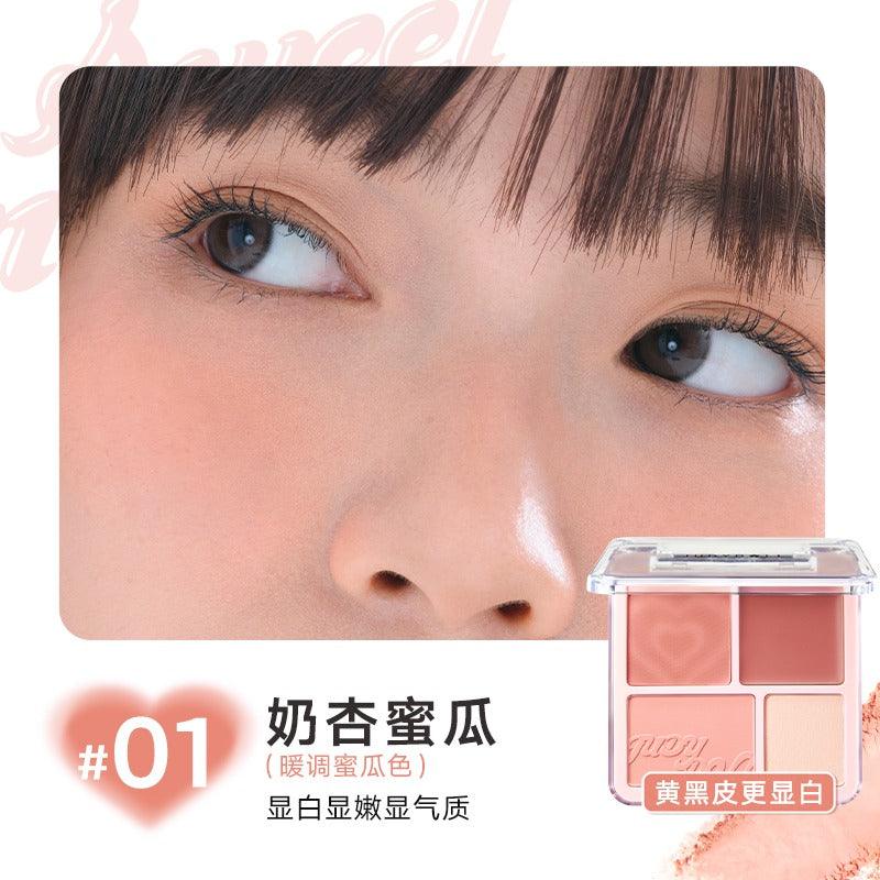 Judydoll Blush N Highlight Palette 9g