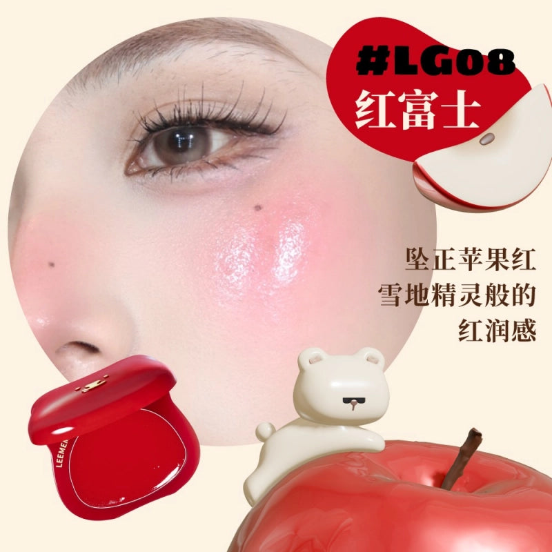 LEEMEMER 荔萌小熊系列水光腮红膏 4g