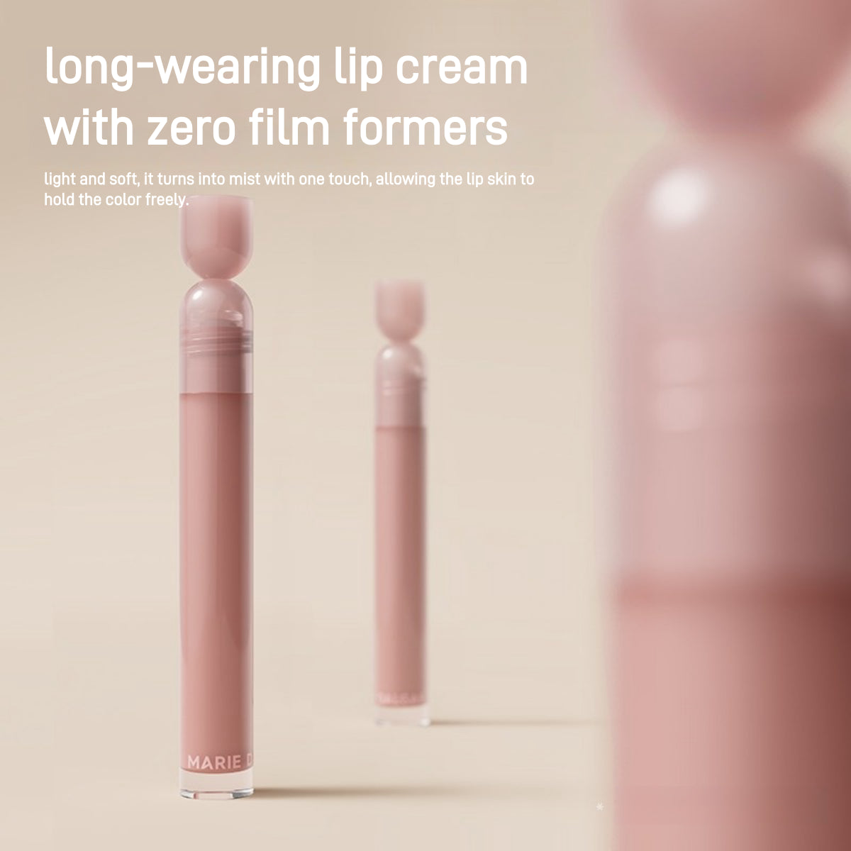 Marie Dalgar Lightweight Long Lasting Nude Lip Cream 2ml