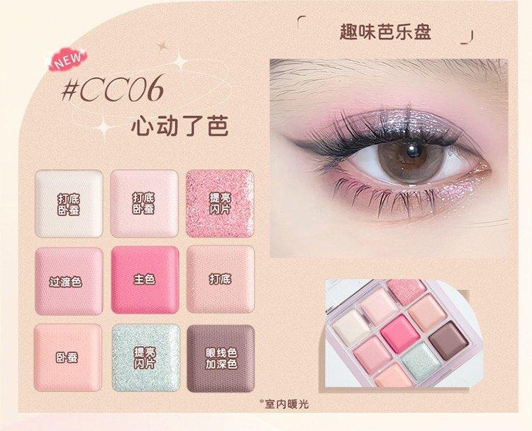 JILL LEEN Chocolate 9 Colors Eye Palette 9g